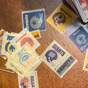 NFL Team trading cards